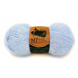 METE SILVERY KNITTING YARN - Thumbnail