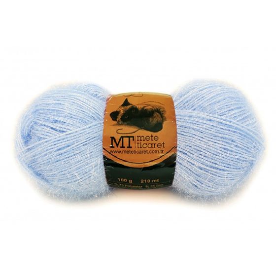 METE SILVERY KNITTING YARN