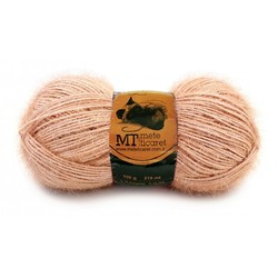 METE SILVERY KNITTING YARN - Thumbnail