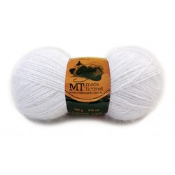 METE SILVERY KNITTING YARN - Thumbnail