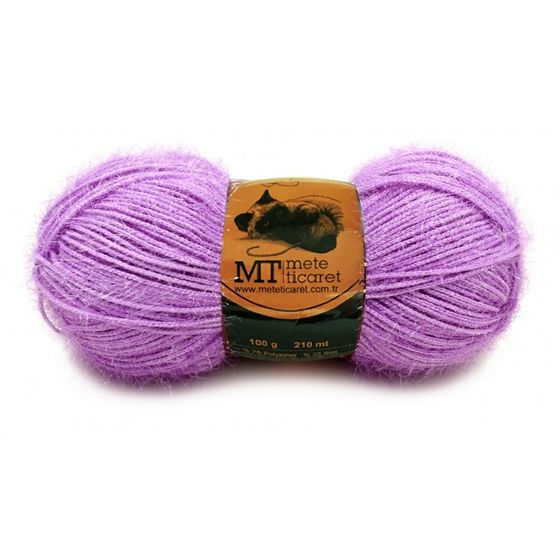 METE SILVERY KNITTING YARN