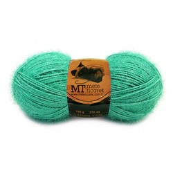 METE SILVERY KNITTING YARN - Thumbnail