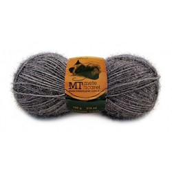 METE SILVERY KNITTING YARN - Thumbnail