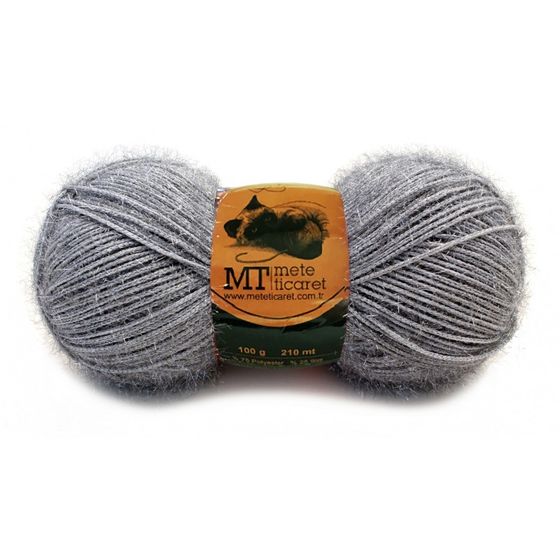 METE SILVERY KNITTING YARN