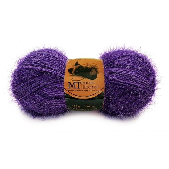 METE SILVERY KNITTING YARN