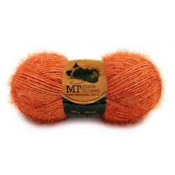 METE SILVERY KNITTING YARN - Thumbnail