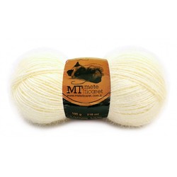 METE SILVERY KNITTING YARN - Thumbnail