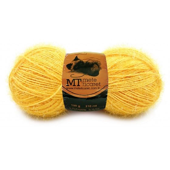 METE SILVERY KNITTING YARN