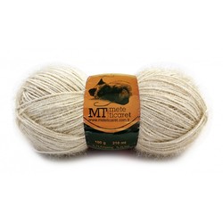 METE SILVERY KNITTING YARN - Thumbnail