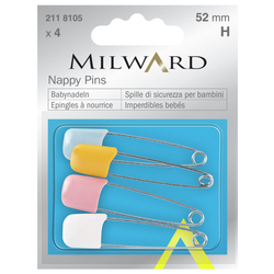 Milward - MİLWARD 211 8105 EMNİYETLİ BEBEK ÇENGELLİ İĞNE