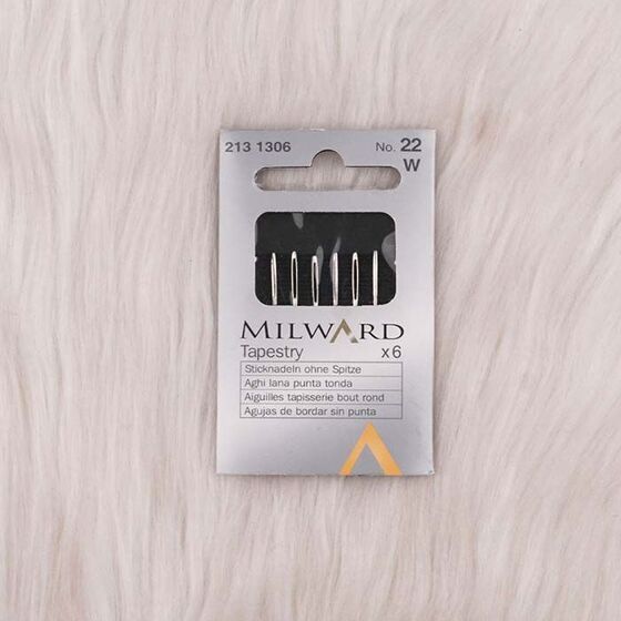 MILWARD 213 1306 CROSS STITCH NEEDLE NO:22