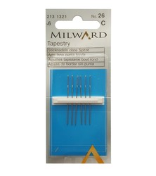 Milward - MILWARD 213 1321 CROSS AND TAPESTRY EMBROIDERY NEEDLE NO:26 Milward - MILWARD 213 1321 CROSS AND TAPESTRY EMBROIDERY NEEDLE NO:26