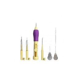 Noname - MİNA CARİN PURPLE PUNCH NEEDLE SET
