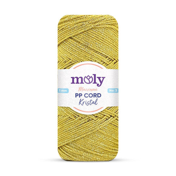 MOLY KRİSTAL MAKROME NO:3 200 GR. 220 MT. ÖRGÜ İPİ