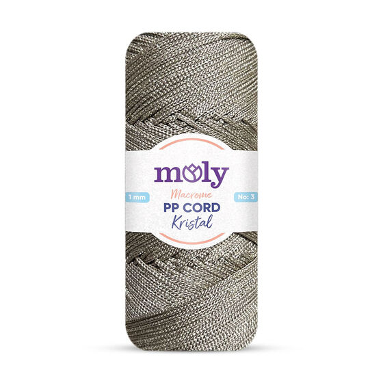 MOLY KRİSTAL MAKROME NO:3 200 GR. 220 MT. ÖRGÜ İPİ