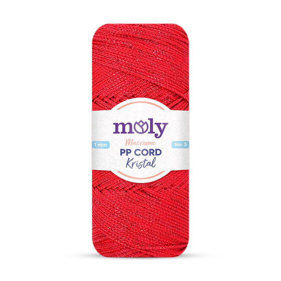 MOLY KRİSTAL MAKROME NO:3 200 GR. 220 MT. ÖRGÜ İPİ