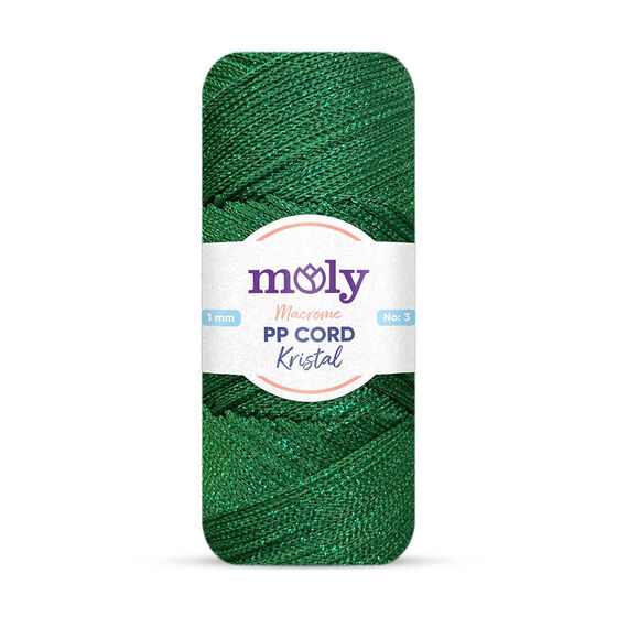 MOLY KRİSTAL MAKROME NO:3 200 GR. 220 MT. ÖRGÜ İPİ