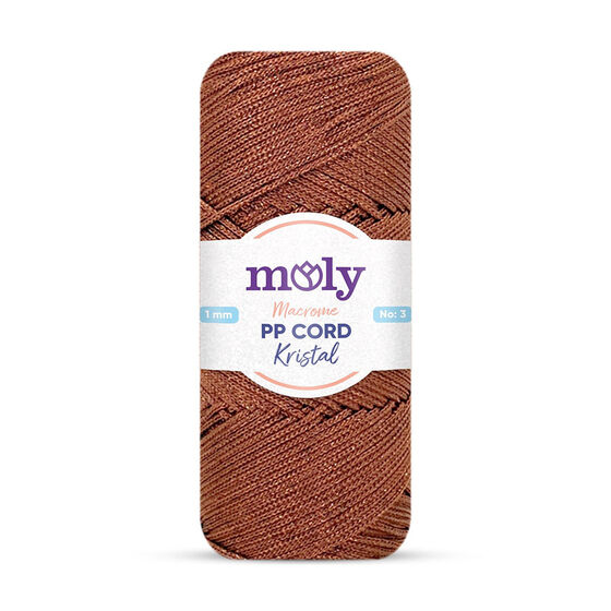 MOLY KRİSTAL MAKROME NO:3 200 GR. 220 MT. ÖRGÜ İPİ