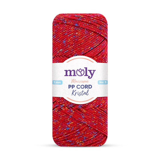 MOLY KRİSTAL MAKROME NO:3 200 GR. 220 MT. ÖRGÜ İPİ