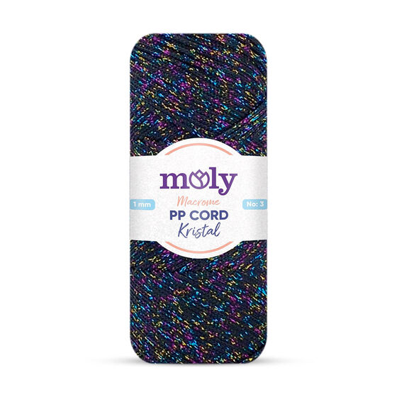 MOLY KRİSTAL MAKROME NO:3 200 GR. 220 MT. ÖRGÜ İPİ