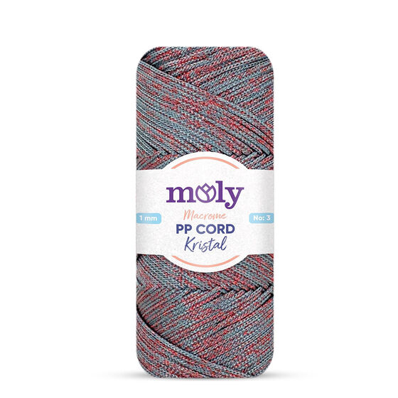MOLY KRİSTAL MAKROME NO:3 200 GR. 220 MT. ÖRGÜ İPİ