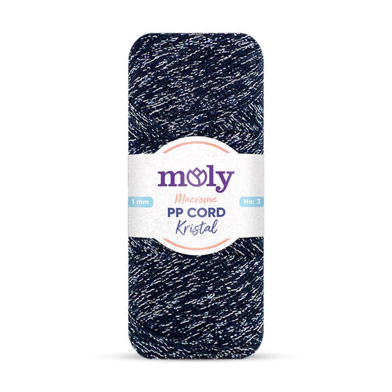 MOLY KRİSTAL MAKROME NO:3 200 GR. 220 MT. ÖRGÜ İPİ