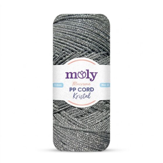 MOLY KRİSTAL MAKROME NO:3 200 GR. 220 MT. ÖRGÜ İPİ - 25
