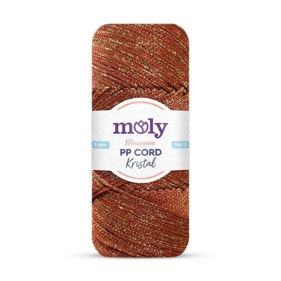 MOLY KRİSTAL MAKROME NO:3 200 GR. 220 MT. ÖRGÜ İPİ - 26