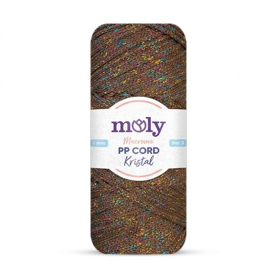 MOLY KRİSTAL MAKROME NO:3 200 GR. 220 MT. ÖRGÜ İPİ - 27
