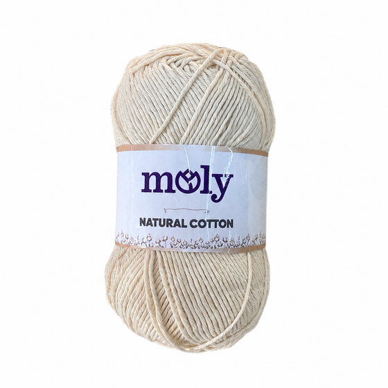 MOLY NATURAL COTTON 100 GR. 175 MT