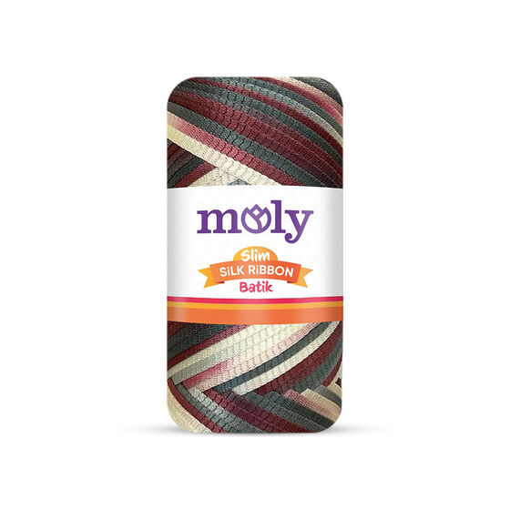 MOLY SLİM SİLK RİBBION BATİK ÖRGÜ İPİ
