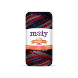 MOLY SLİM SİLK RİBBION BATİK ÖRGÜ İPİ - Thumbnail