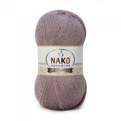NAKO ANGORA LÜKS SİMLİ ÖRGÜ İPİ