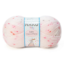 NAKO BABY TWEED NEW KNITTING YARN - Thumbnail