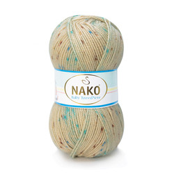 NAKO BABY TWEED NEW KNITTING YARN - Thumbnail