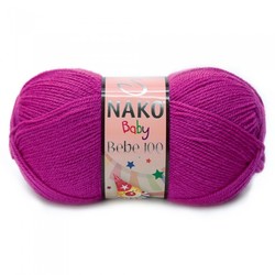 NAKO BABY 100 KNITTING YARN - Thumbnail