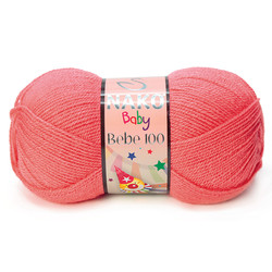 NAKO BABY 100 KNITTING YARN - Thumbnail