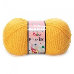 NAKO BABY 100 KNITTING YARN - Thumbnail