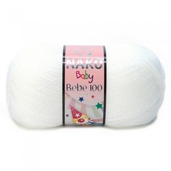 NAKO BABY 100 KNITTING YARN - Thumbnail