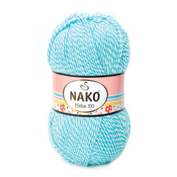 NAKO BABY 100 KNITTING YARN - Thumbnail