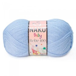 NAKO BABY 100 KNITTING YARN - Thumbnail