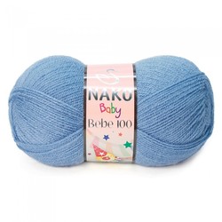 NAKO BABY 100 KNITTING YARN - Thumbnail