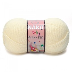 NAKO BABY 100 KNITTING YARN - Thumbnail