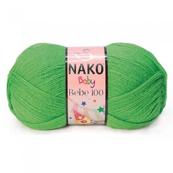 NAKO BABY 100 KNITTING YARN - Thumbnail