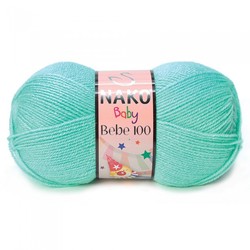 NAKO BABY 100 KNITTING YARN - Thumbnail