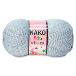 NAKO BABY 100 KNITTING YARN - Thumbnail