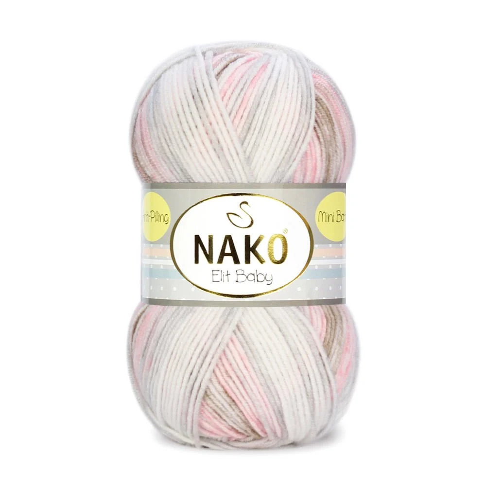 NAKO ELİT BABY MINI BATIK KNITTING YARN 100 GR