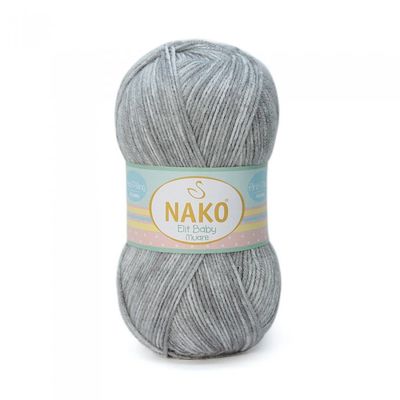 NAKO ELITE BABY MUARE KNITTING YARN