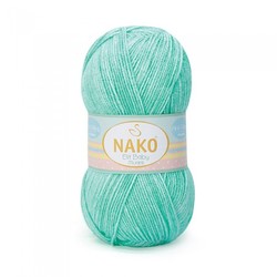 NAKO ELITE BABY MUARE KNITTING YARN - Thumbnail