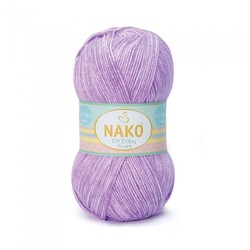 NAKO ELITE BABY MUARE KNITTING YARN - Thumbnail